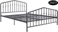 Heavy Duty Strong Adults Pipe Metal Bed Frame ISO9001, ISO14001, ISO18001