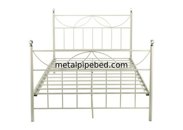 Hotel Adult ODM Design 0.8mm Metal Double Bed