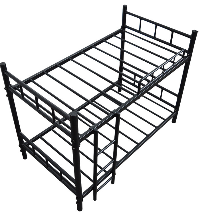 Full Metal Metal Tube Bunk Beds Extra Security Stability Customizable Colour
